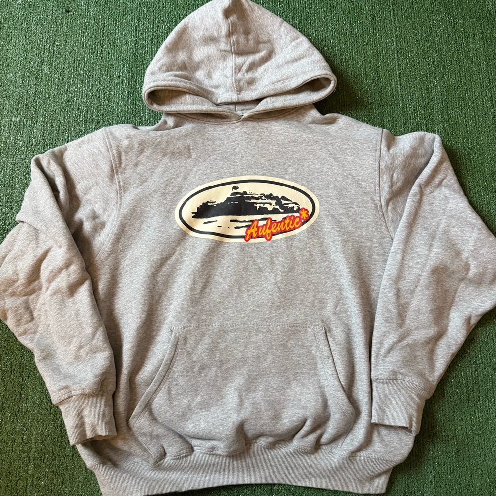 Corteiz Men's Grey Hoodie - XL